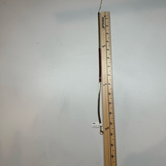 NWT Best Of Both Worlds Rhinestone Necklace Red‎ - Picture 5 of 5